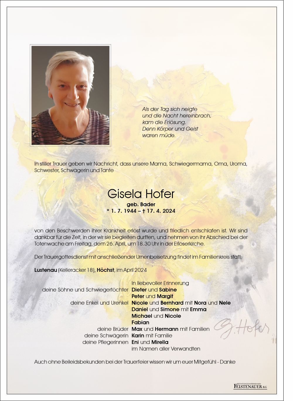 Gisela Hofer